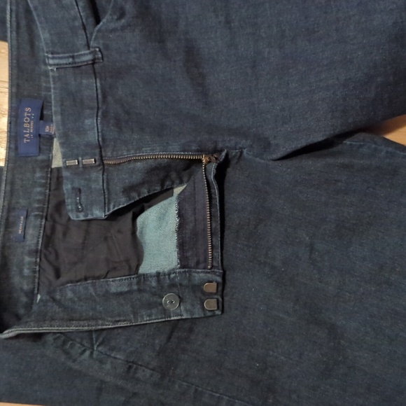 Talbot Sz 10P Straight Leg Blue Jeans - Picture 2 of 6